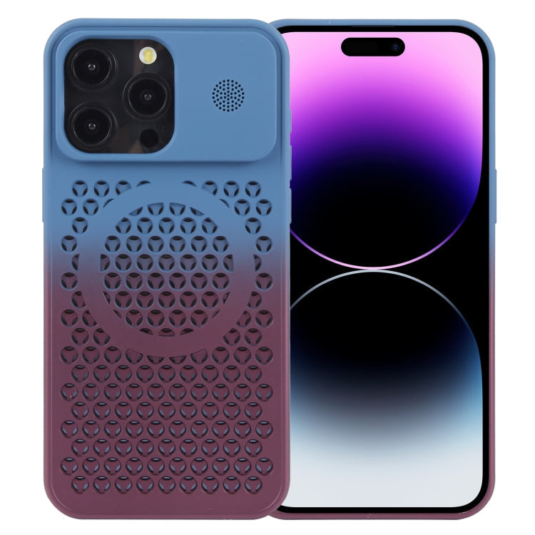 Gradient Color Honeycomb Aromatherapy MagSafe Phone Case, Series 2