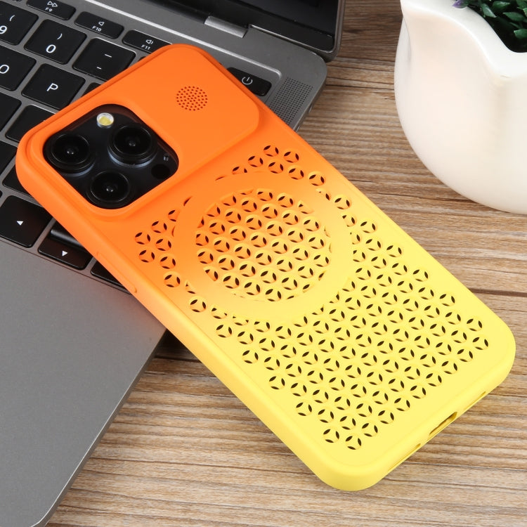 Gradient Color Honeycomb Aromatherapy MagSafe Phone Case, Series 4