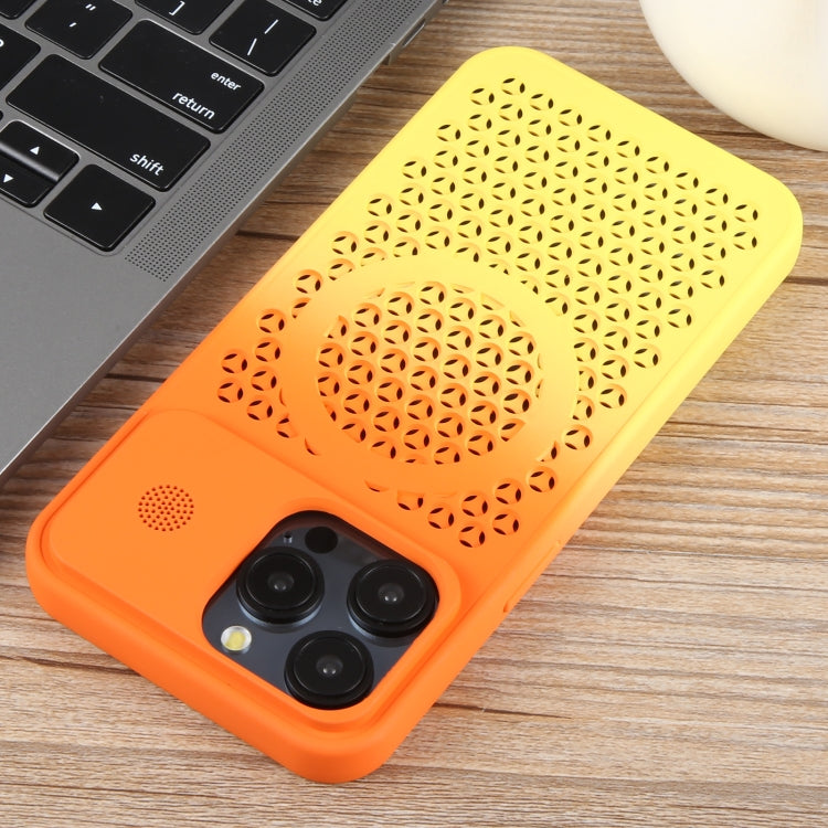 Gradient Color Honeycomb Aromatherapy MagSafe Phone Case, Series 4