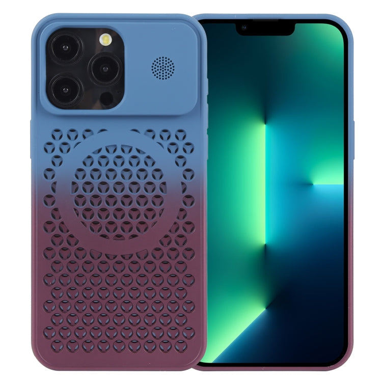 Gradient Color Honeycomb Aromatherapy MagSafe Phone Case, Series 3