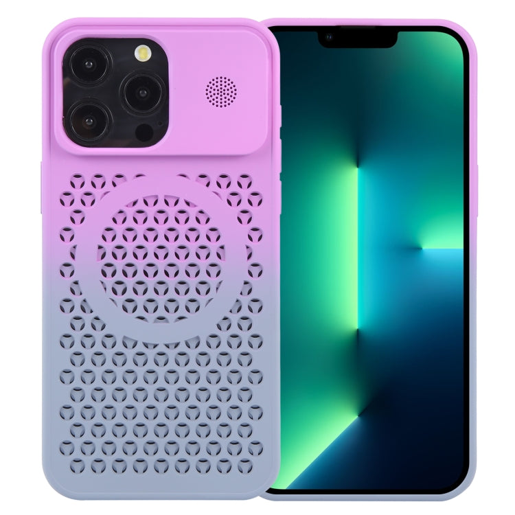 Gradient Color Honeycomb Aromatherapy MagSafe Phone Case, Series 3