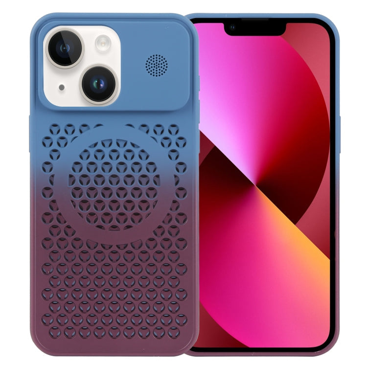 Gradient Color Honeycomb Aromatherapy MagSafe Phone Case, Series 3