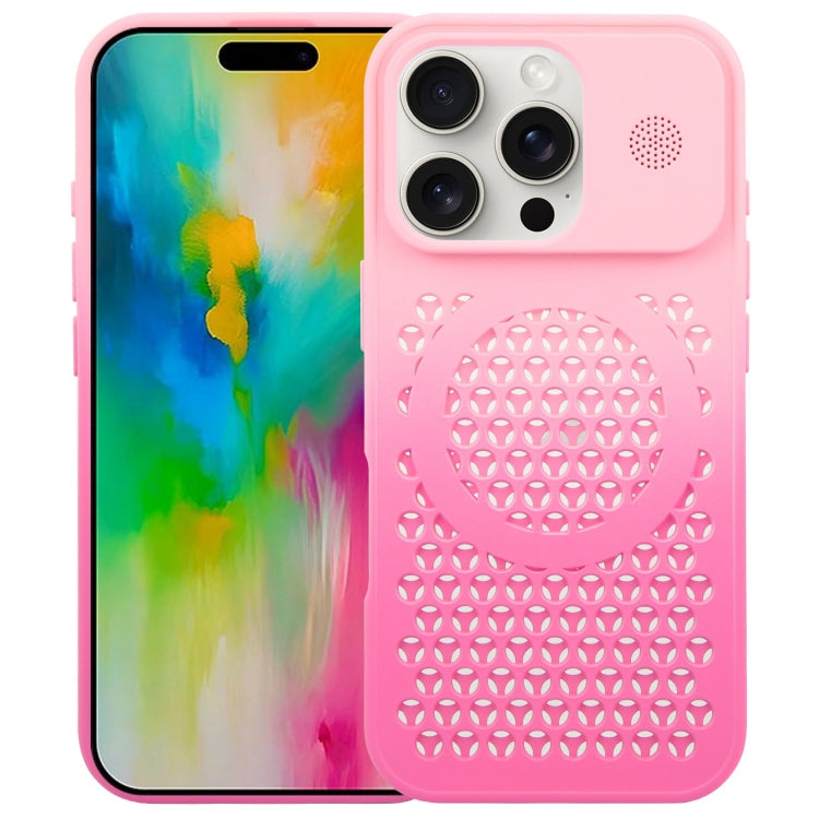 Gradient Color Honeycomb Aromatherapy MagSafe Phone Case, Series 4