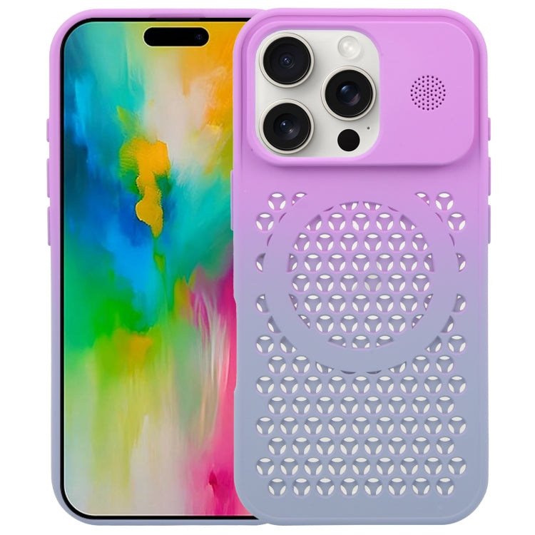 Gradient Color Honeycomb Aromatherapy MagSafe Phone Case, Series 4