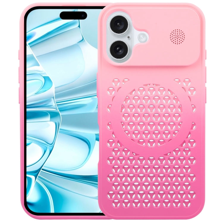 Gradient Color Honeycomb Aromatherapy MagSafe Phone Case, Series 1