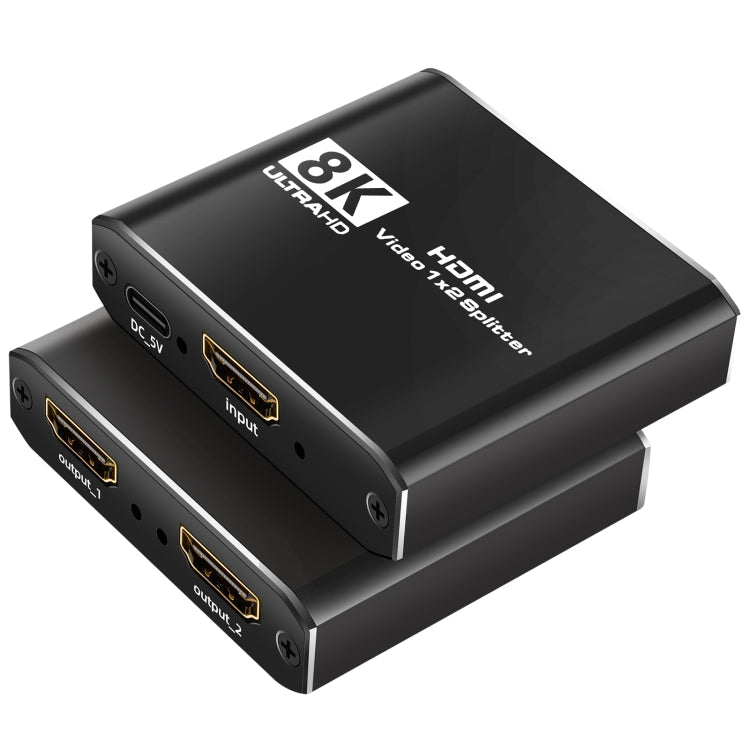 NK-H12 8K UHD 1 In 2 Out HDMI Video Splitter Converter