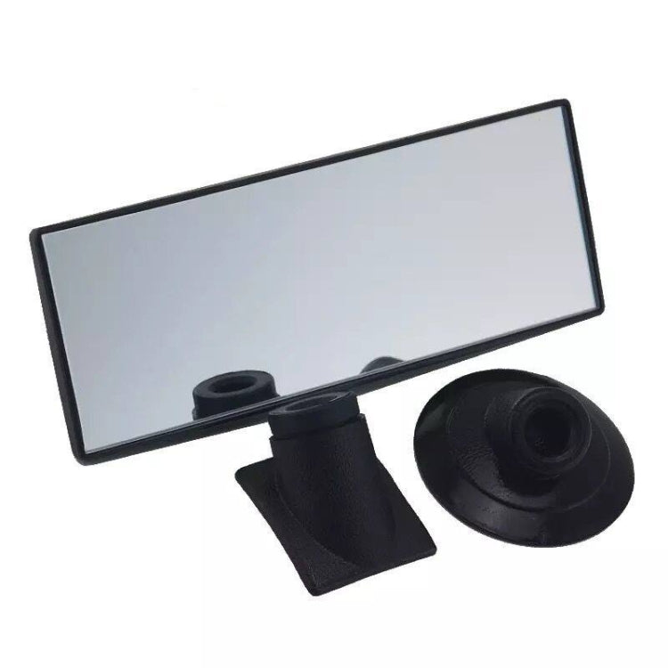 3R 3R-123 Car Suction Cup Curved Wide Angle Rear View Mirror-Reluova