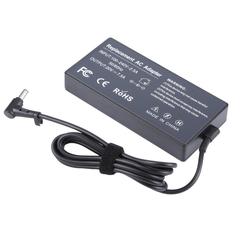 150W 20V 7.5A Laptop Notebook Power Adapter For Asus 6.0 x 3.7mm