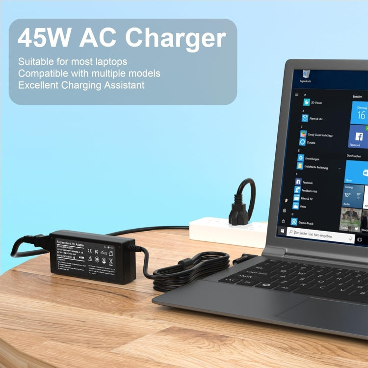 45W 19.5V 2.31A Laptop Notebook Power Adapter For HP 4.5 x 3.0mm