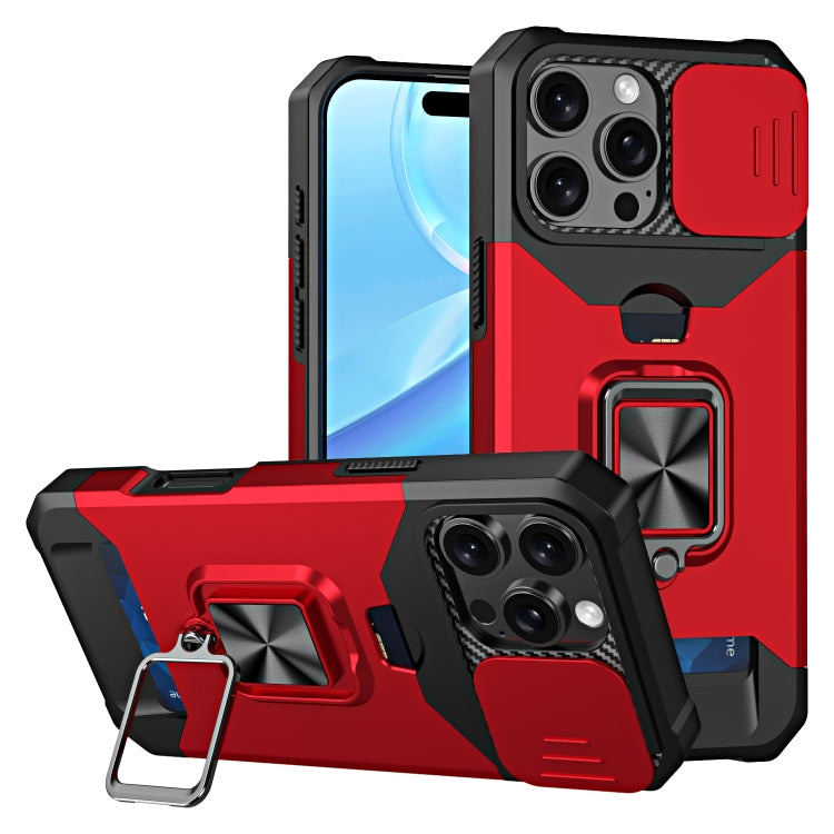 Camera Shield Card Slot PC+TPU Phone Case, Series 2