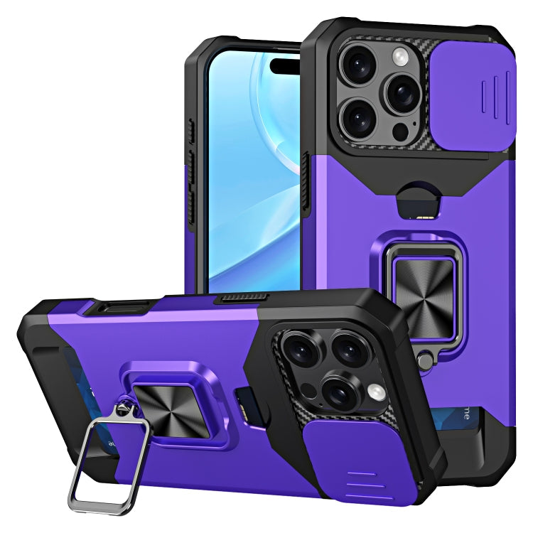 Camera Shield Card Slot PC+TPU Phone Case, Series 2