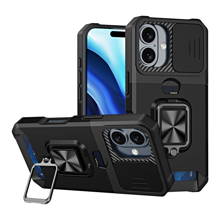 Camera Shield Card Slot PC+TPU Phone Case, Series 1