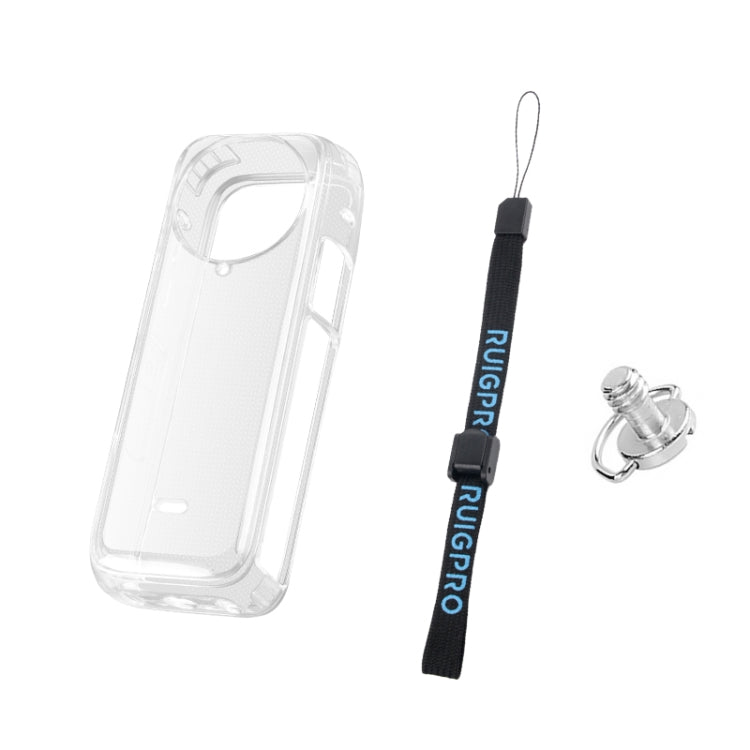 For Insta360 X4 Clear 1.5mm Soft TPU Protective Case