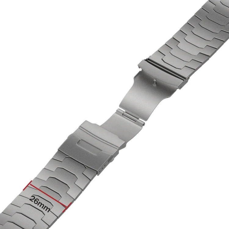 26mm Oracle Safety Buckle Titanium Alloy Watch Band, Series 1-Reluova