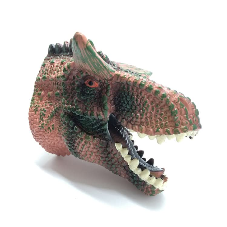 Soft Rubber Hand Puppet Simulation Animal Dinosaur Model Children Funny Toys Reluova