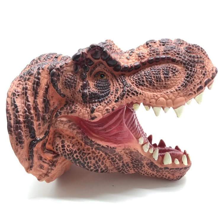 Soft Rubber Hand Puppet Simulation Animal Dinosaur Model Children Funny Toys Reluova