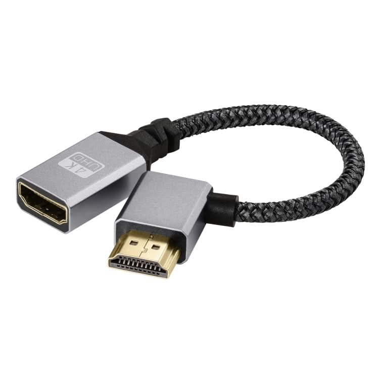 HDMI Male to Female 4K UHD Extension Cable Computer TV Adapter, Length: 20cm My Store