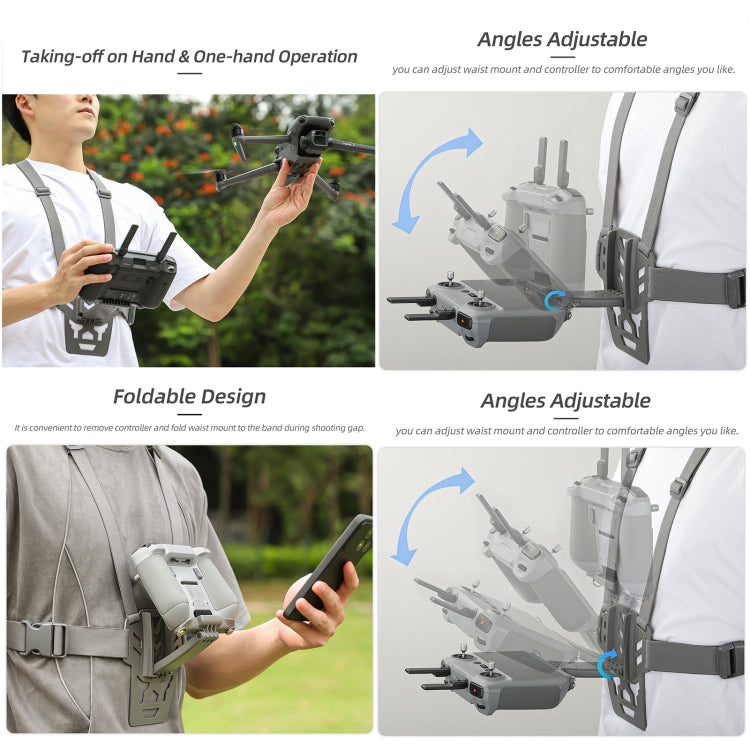 Sunnylife Remote Control Waist Support Bracket Chest Strap My Store