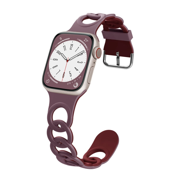 Donut Hollow Silicone Watch Band, Series 11