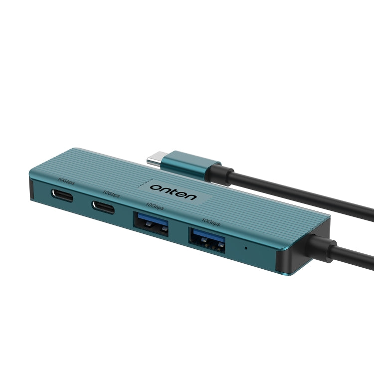 Onten UC622 10Gbps USB-C / Type-C to 2 x USB + 2 x USB-C / Type-C 4 in 1 HUB Docking Station