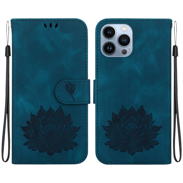 Lotus Embossed Leather Phone Case, Series 2