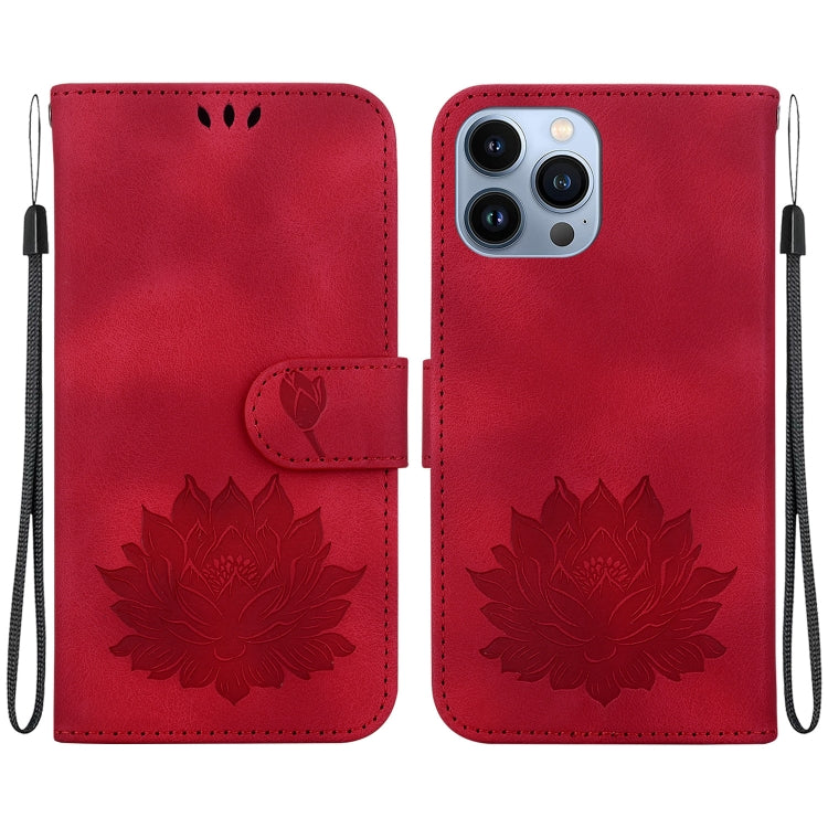 Lotus Embossed Leather Phone Case, Series 2