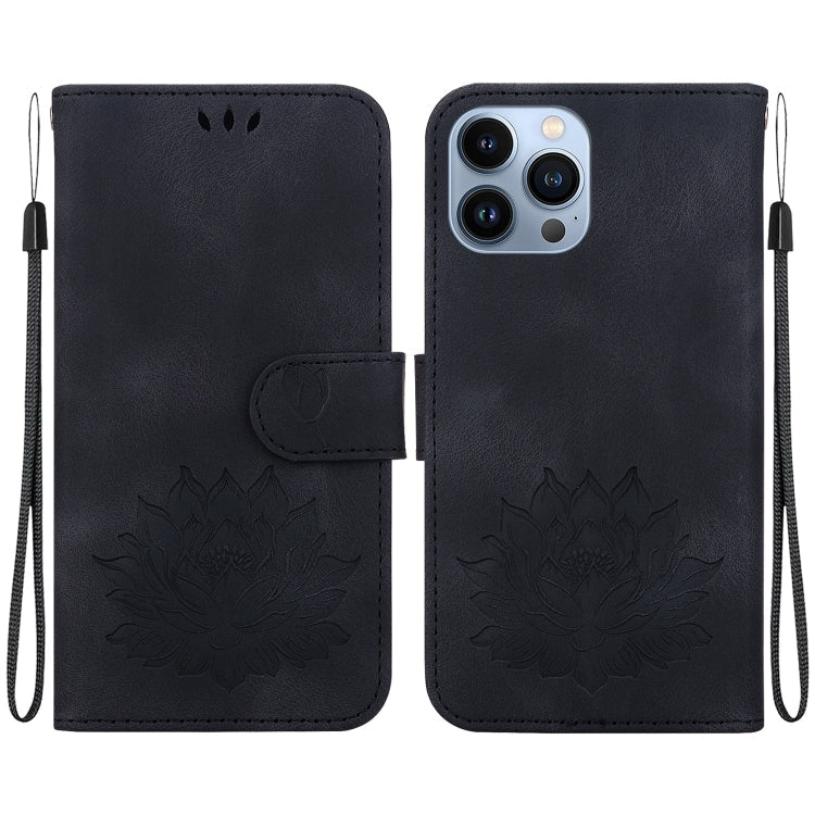 Lotus Embossed Leather Phone Case, Series 2