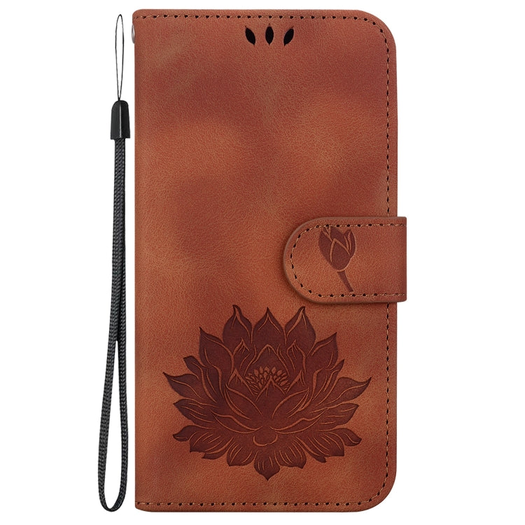 Lotus Embossed Leather Phone Case, Series 4