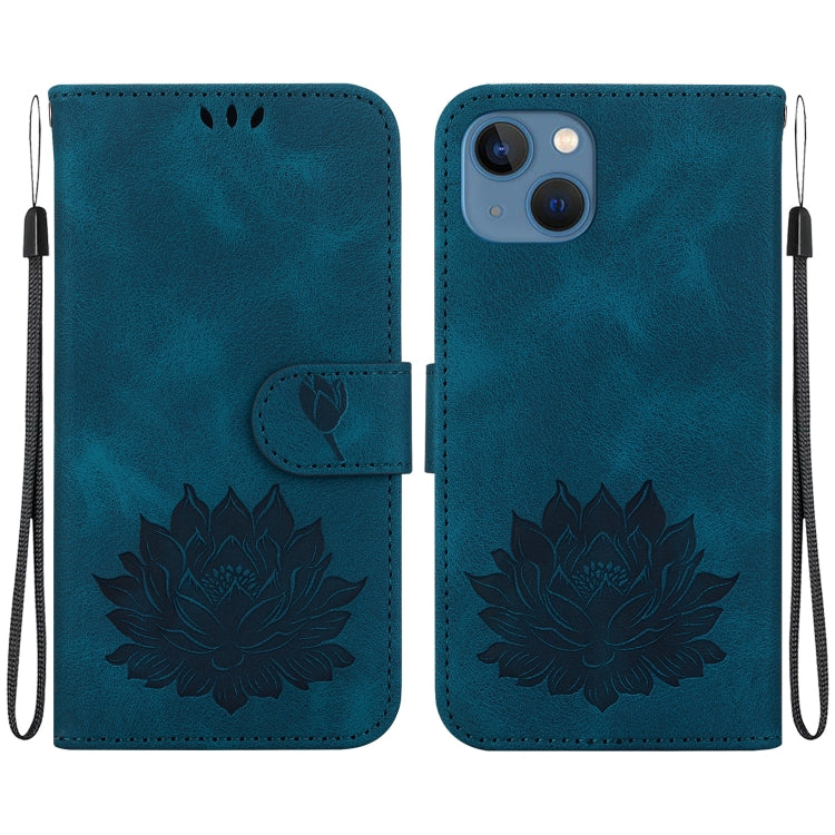 Lotus Embossed Leather Phone Case, Series 2