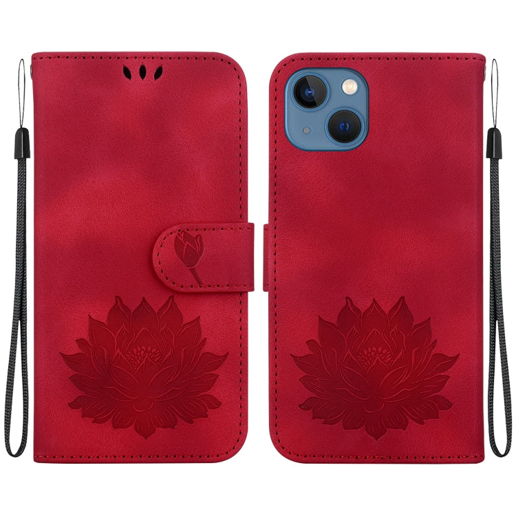 Lotus Embossed Leather Phone Case, Series 2