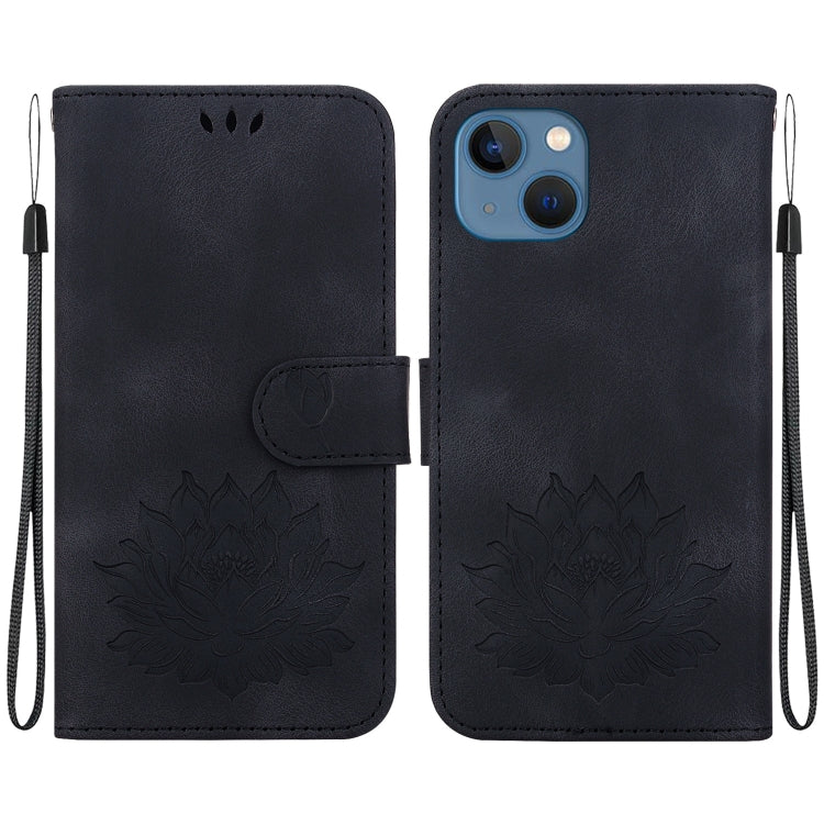 Lotus Embossed Leather Phone Case, Series 2