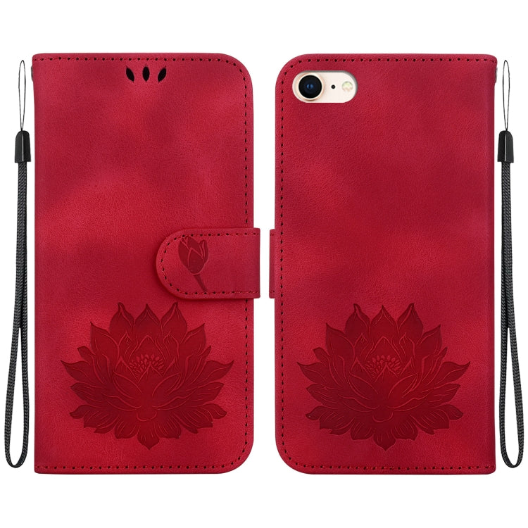 Lotus Embossed Leather Phone Case, Series 3