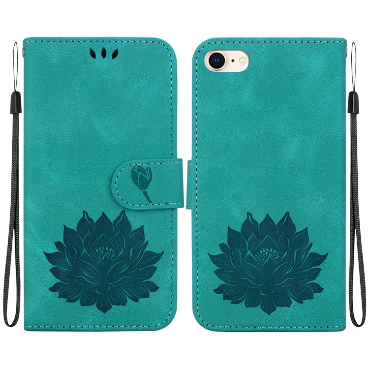 Lotus Embossed Leather Phone Case, Series 3