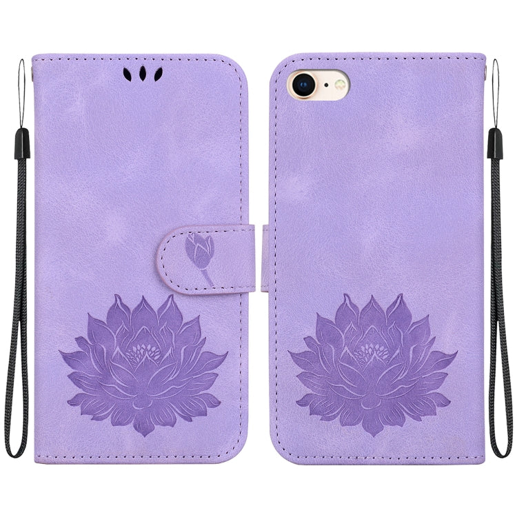 Lotus Embossed Leather Phone Case, Series 3