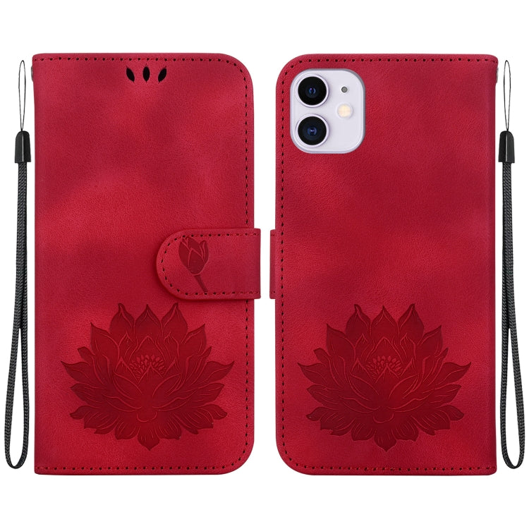 Lotus Embossed Leather Phone Case, Series 1