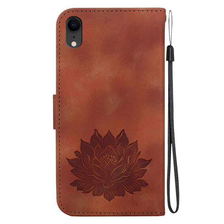 Lotus Embossed Leather Phone Case, Series 1