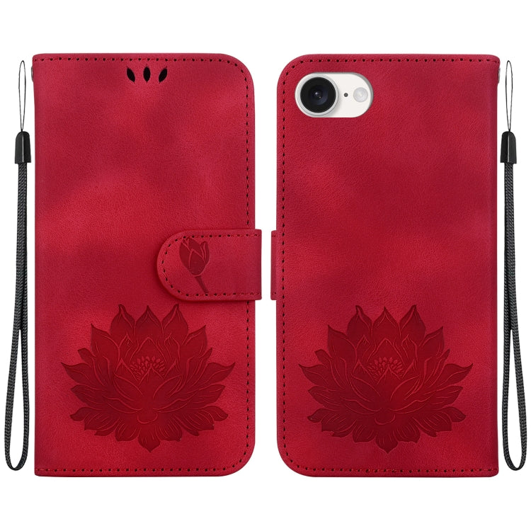 Lotus Embossed Leather Phone Case, Series 2