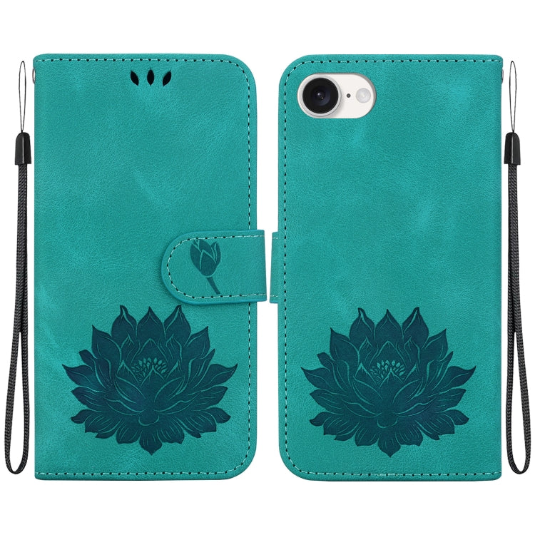 Lotus Embossed Leather Phone Case, Series 2