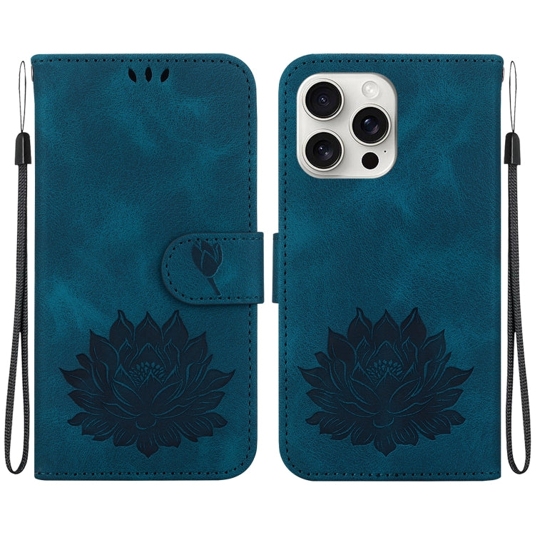 Lotus Embossed Leather Phone Case, Series 5