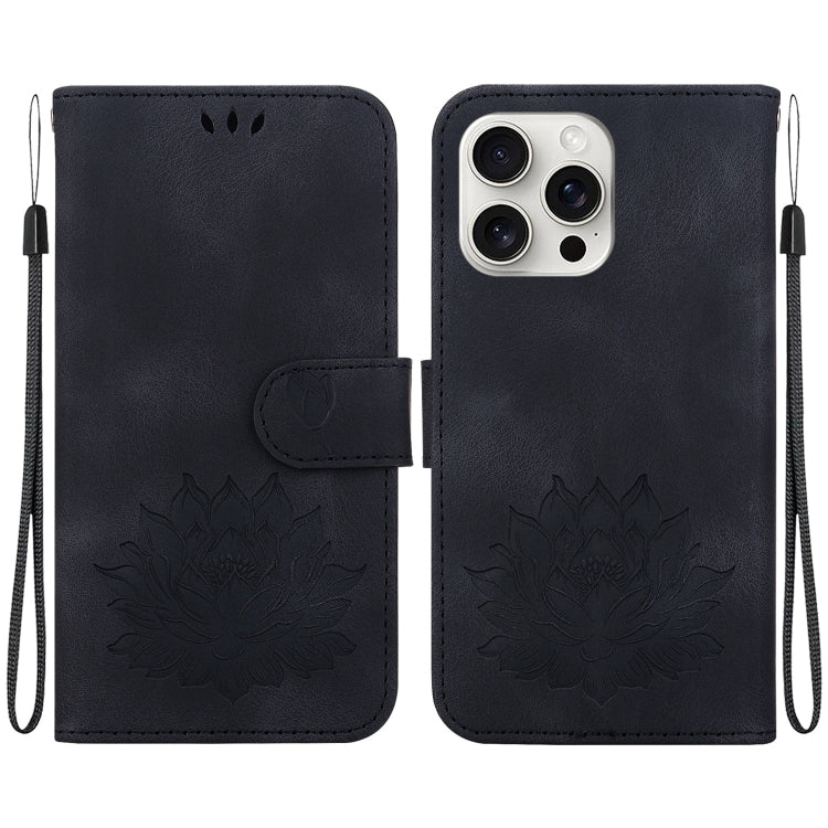 Lotus Embossed Leather Phone Case, Series 5