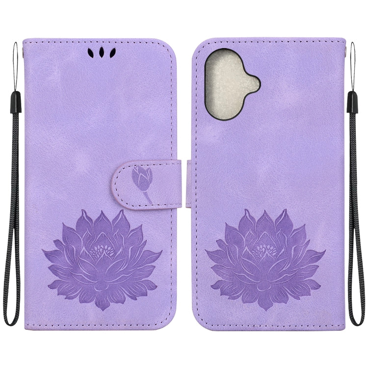 Lotus Embossed Leather Phone Case, Series 2