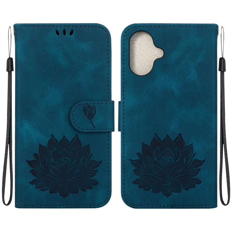 Lotus Embossed Leather Phone Case, Series 2