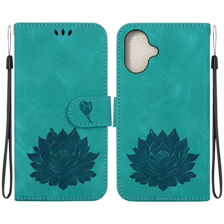 Lotus Embossed Leather Phone Case, Series 2