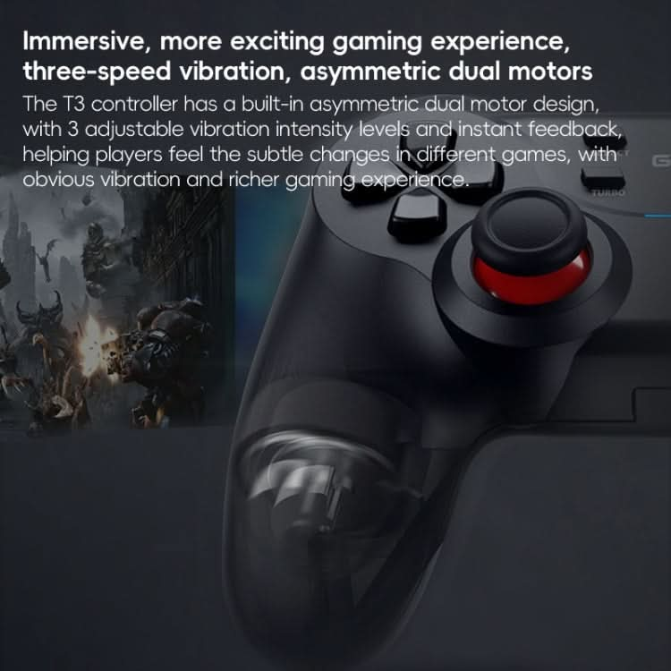 GameSir T3S 2.4G Wireless & Wired Gamepad Game Controller for PC / Android / TV Box