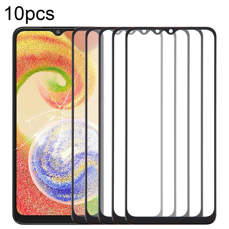 10pcs Front Screen Outer Glass Lens with OCA Optically Clear Adhesive, Series 1