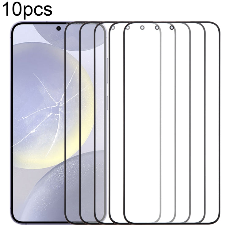 10pcs Front Screen Outer Glass Lens with OCA Optically Clear Adhesive, Series 1