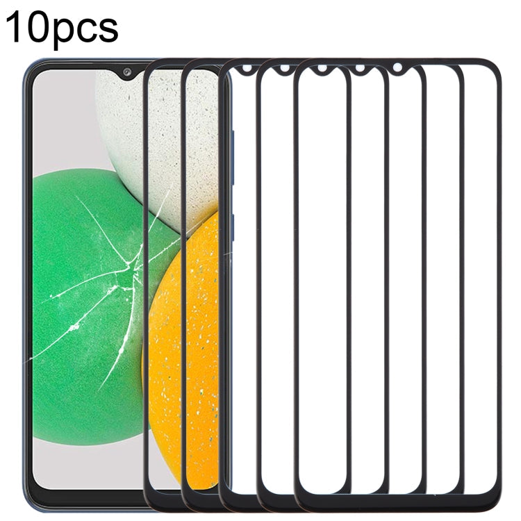 10pcs Front Screen Outer Glass Lens with OCA Optically Clear Adhesive, Series 2