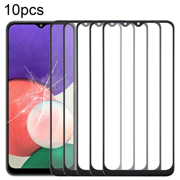 10pcs Front Screen Outer Glass Lens with OCA Optically Clear Adhesive, Series 2