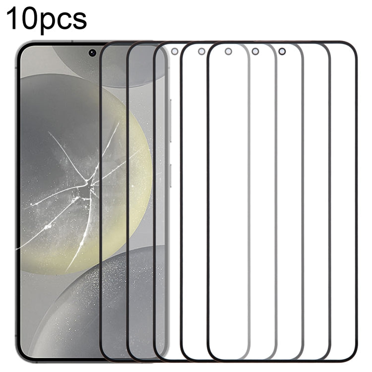 10pcs Front Screen Outer Glass Lens with OCA Optically Clear Adhesive, Series 1