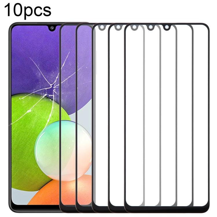 10pcs Front Screen Outer Glass Lens with OCA Optically Clear Adhesive, Series 1